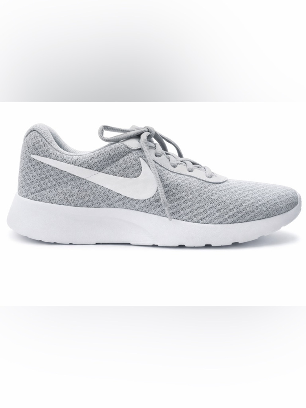 Nike Tanjun Gray Sneakers Women’s 8.5 Lightweight Running Shoes - Picture 4 of 8